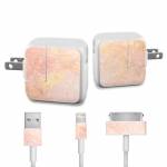 Rose Gold Marble Apple 12W USB Power Adapter Skin