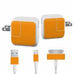 Solid State Orange Apple 12W USB Power Adapter Skin