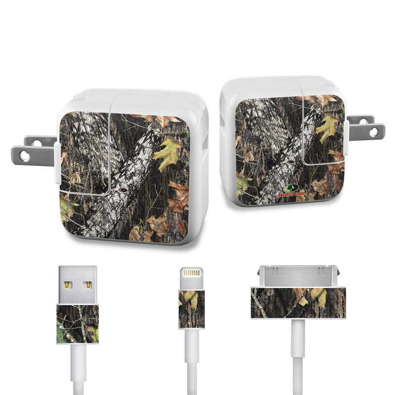 Apple 12W USB Power Adapter Skin design of Leaf, Tree, Plant, Adaptation, Camouflage, Branch, Wildlife, Trunk, Root, with black, gray, green, red colors