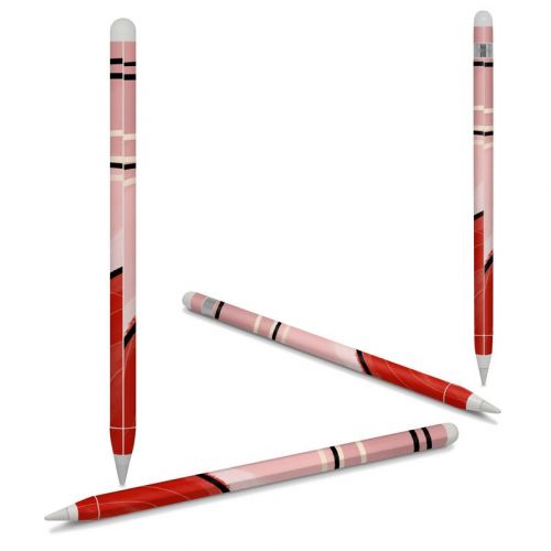 Abstract Red Apple Pencil Skin