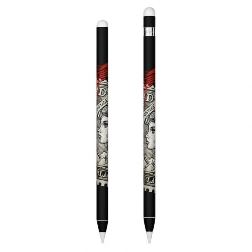 Black Penny Apple Pencil Skin