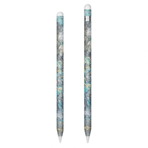 Gilded Glacier Marble Apple Pencil Skin