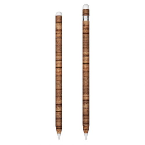 Stripped Wood Apple Pencil Skin
