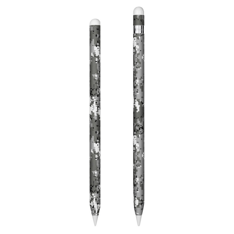 Apple Pencil Skin design of Military camouflage, Pattern, Camouflage, Design, Uniform, Metal, Black-and-white with black, gray colors