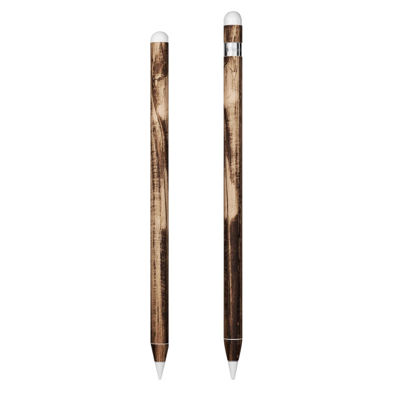 Apple Pencil Skin design of Wood, Tree, Brown, Plank, Trunk, Pattern, Line, Hardwood, Black-and-white, Forest with brown, black colors