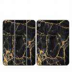 Black Gold Marble Smart Folio for iPad Series Skin