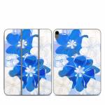 Blue Flowers Smart Folio for iPad Series Skin