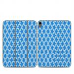 Blue Checks Smart Folio for iPad Series Skin