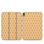 Orange Checks Smart Folio for iPad Series Skin