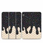 Black Ice Cream Drip Smart Folio for iPad Series Skin