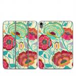 Golden Flowers Smart Folio for iPad Series Skin