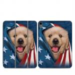 Patriotic Retriever Smart Folio for iPad Series Skin