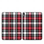 Red Plaid Smart Folio for iPad Series Skin