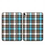 Turquoise Plaid Smart Folio for iPad Series Skin