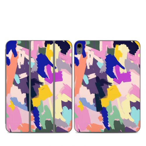 Abstract Scratches Smart Folio for iPad Series Skin