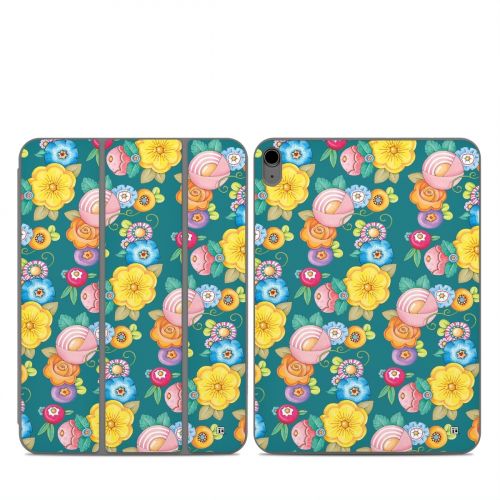 Act Right Flowers Smart Folio for iPad Series Skin