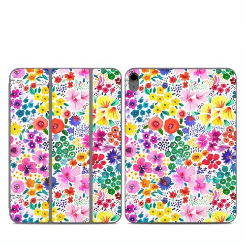 Artful Little Flowers Smart Folio for iPad Series Skin