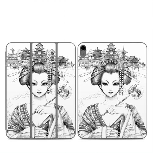 Geisha Sketch Smart Folio for iPad Series Skin
