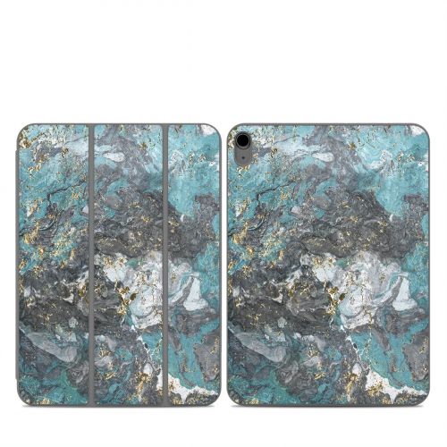 Gilded Glacier Marble Smart Folio for iPad Series Skin