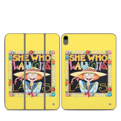 She Who Laughs Smart Folio for iPad Series Skin