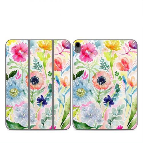 Loose Flowers Smart Folio for iPad Series Skin