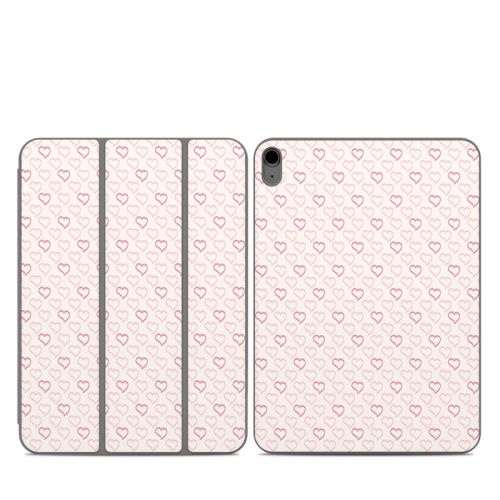 Patterned Hearts Smart Folio for iPad Series Skin