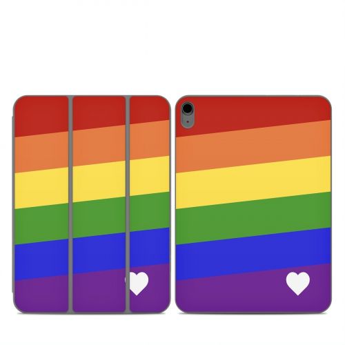 Rainbow Stripe Smart Folio for iPad Series Skin