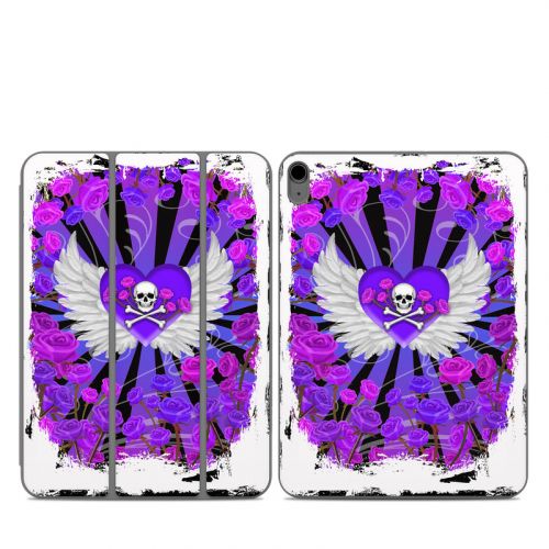 Skull and Roses Smart Folio for iPad Series Skin