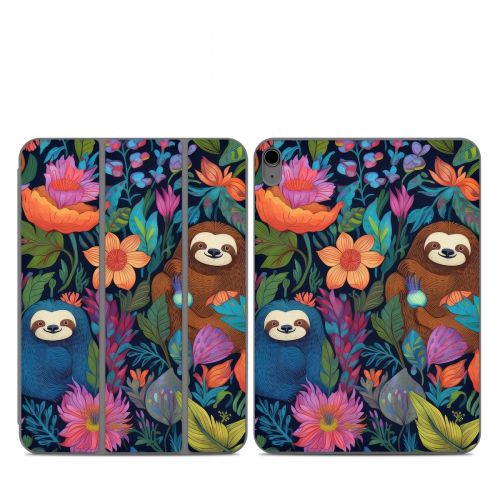 Garden of Slothy Delights Smart Folio for iPad Series Skin