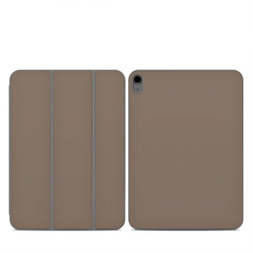 Solid State Flat Dark Earth Smart Folio for iPad Series Skin