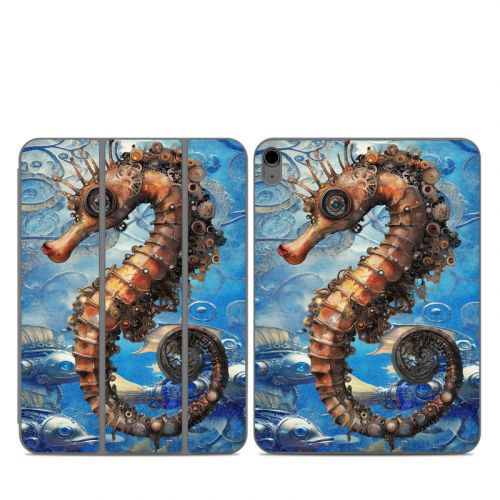 Steampunk Seahorse Smart Folio for iPad Series Skin