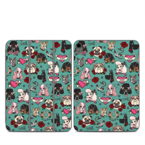Tattoo Dogs Smart Folio for iPad Series Skin