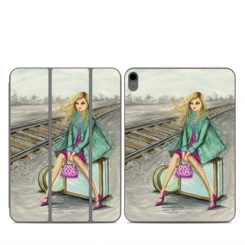 Lulu Waiting by the Train Tracks Smart Folio for iPad Series Skin