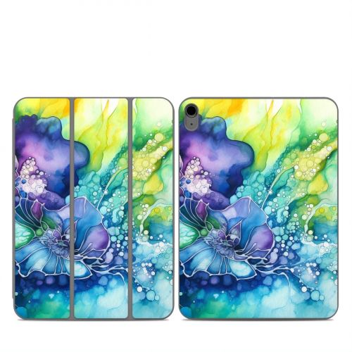 Watercolor Flora Smart Folio for iPad Series Skin