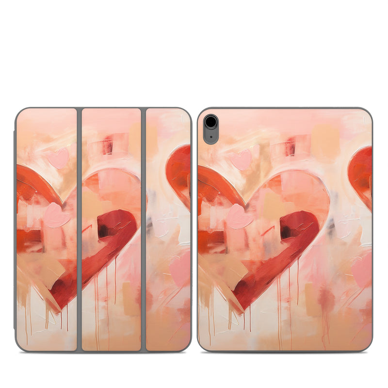 Smart Folio for iPad Series Skin design of Paint, Art paint, Orange, Art, Font, Red, Painting, Tints and shades, Creative arts, Petal, with red, yellow, orange, pink, black, white colors
