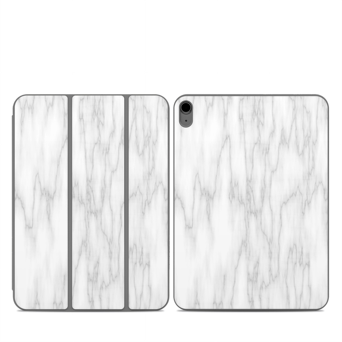 Smart Folio for iPad Series Skin design of White, Tree, Line, Black-and-white, Monochrome, Branch, Drawing, Plant, Forest, Twig, with white, gray colors
