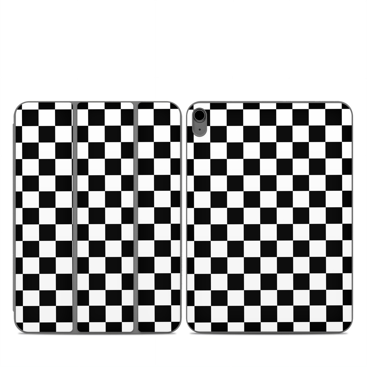 Smart Folio for iPad Series Skin design of Black, Photograph, Games, Pattern, Indoor games and sports, Black-and-white, Line, Design, Recreation, Square, with black, white colors
