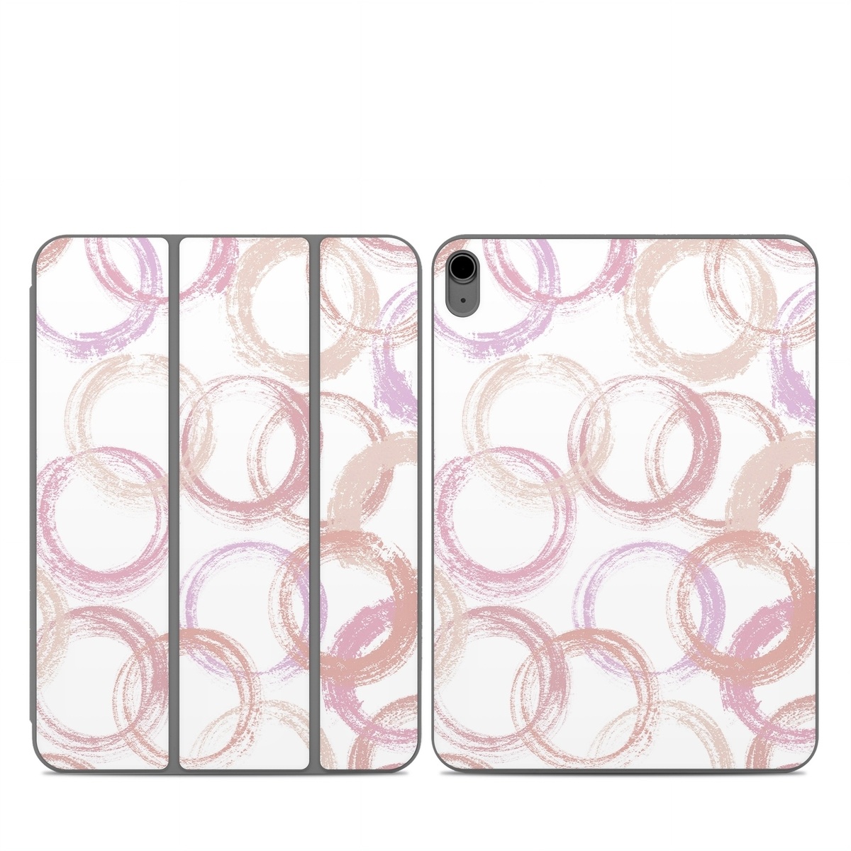 Smart Folio for iPad Series Skin design of Purple, Textile, Pink, Motif, Violet, Material property, Magenta, Art, Circle, Font, with pink, white colors