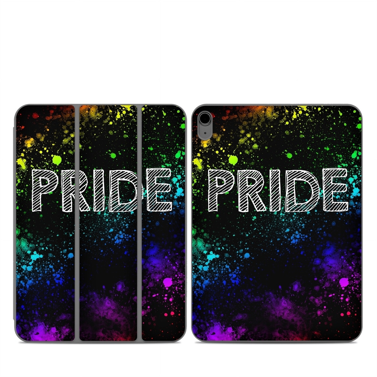 Smart Folio for iPad Series Skin design of Green, Text, Graphic design, Font, Graphics, Design, Illustration, Space, Visual effect lighting, Circle, with black, white, blue, purple, green, yellow, orange, red colors