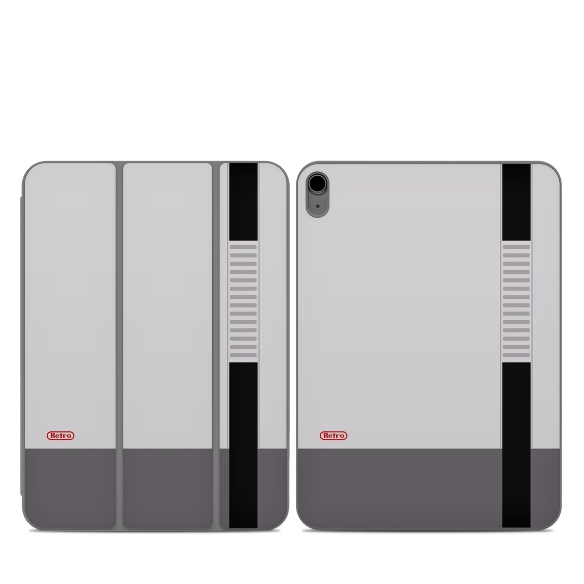 Smart Folio for iPad Series Skin design of Text, Font, Red, Product, Logo, Brand, Material property, Graphics, Rectangle, with gray, black, red colors