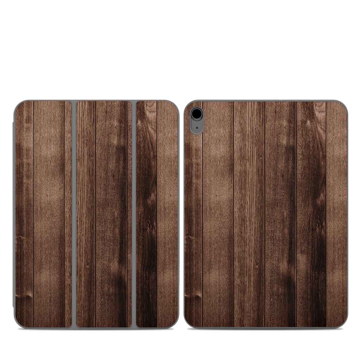 Smart Folio for iPad Series Skin design of Wood, Wood flooring, Hardwood, Wood stain, Plank, Brown, Floor, Line, Flooring, Pattern, with brown colors