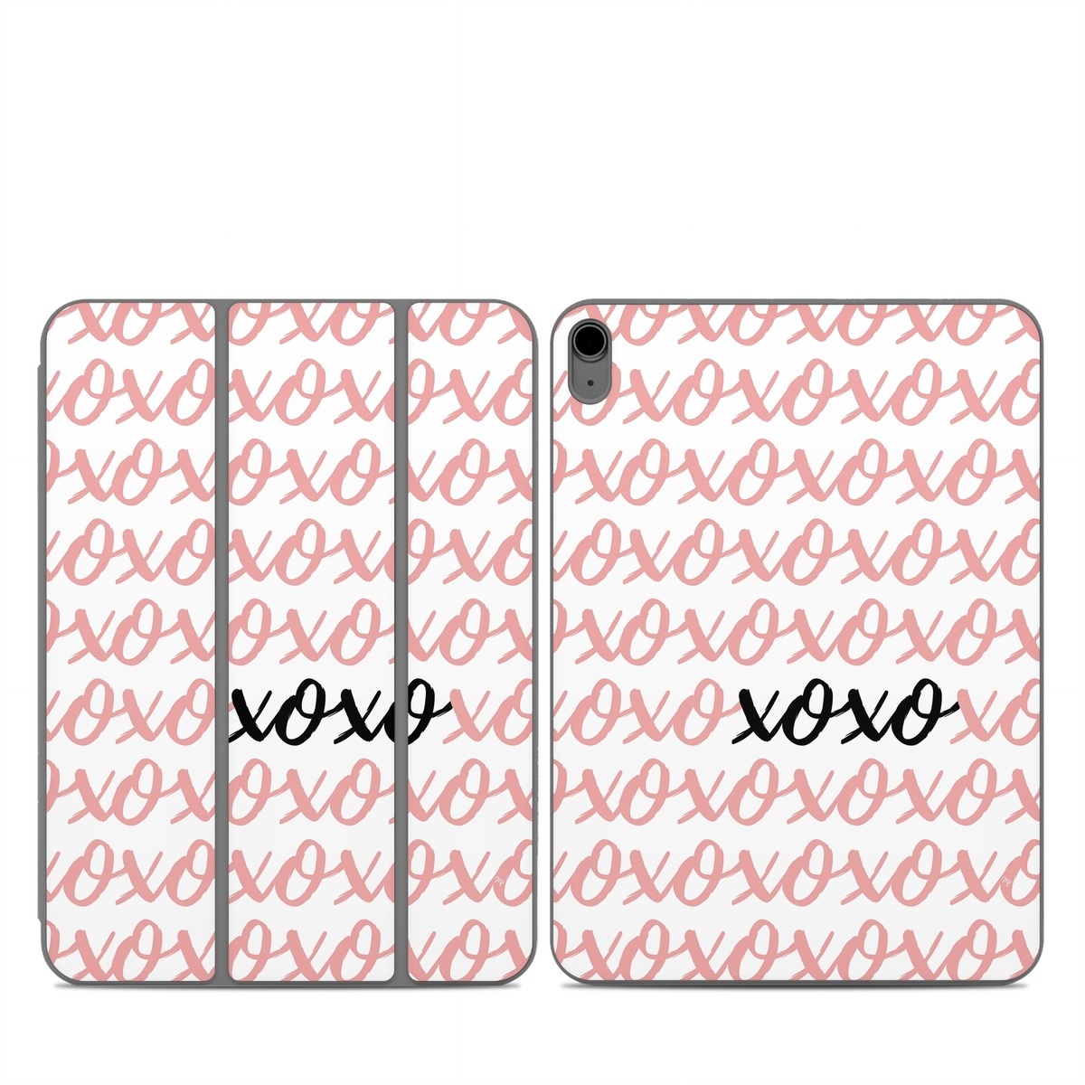 Smart Folio for iPad Series Skin design of Font, Pattern, Magenta, Art, Event, Calligraphy, with white, pink, black colors