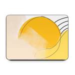 Abstract Yellow Smart Keyboard Folio for iPad Series Skin