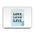 Love Laugh Live Smart Keyboard Folio for iPad Series Skin