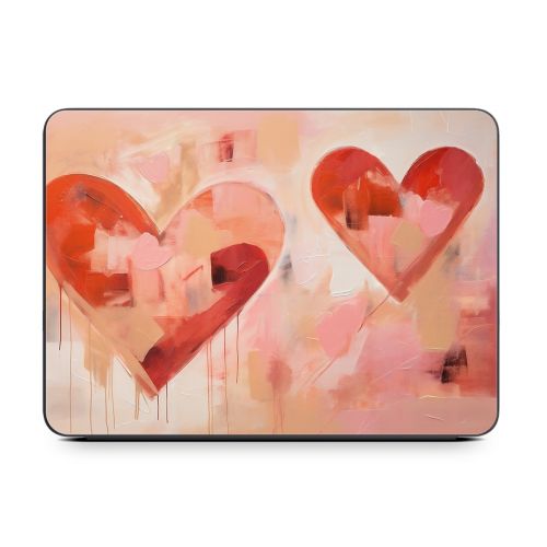 AbEx Hearts Smart Keyboard Folio for iPad Series Skin