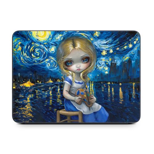Alice in a Van Gogh Smart Keyboard Folio for iPad Series Skin