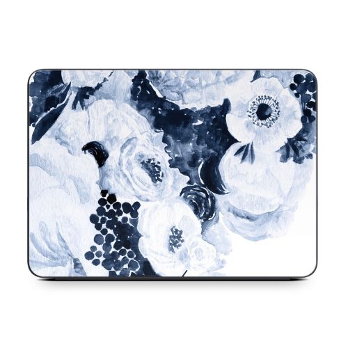 Blue Blooms Smart Keyboard Folio for iPad Series Skin