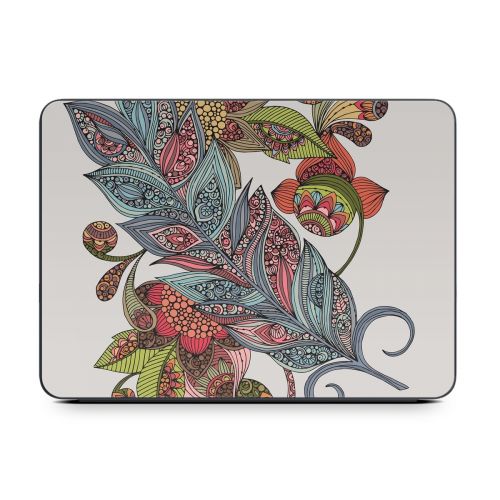 Feather Flower Smart Keyboard Folio for iPad Series Skin