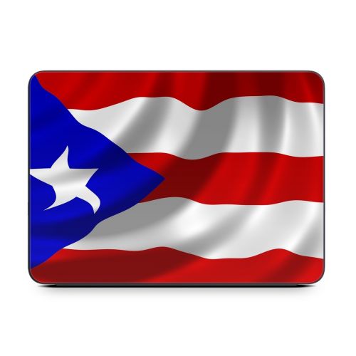 Puerto Rican Flag Smart Keyboard Folio for iPad Series Skin