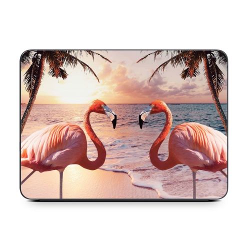 Flamingo Palm Smart Keyboard Folio for iPad Series Skin